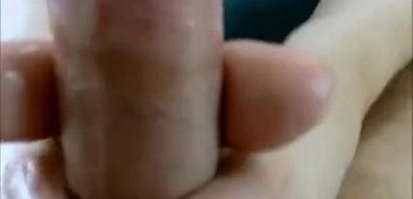  Lix Vixen Talented Single Foot Toejob Cum Footjob GreenToes Close-up 7min